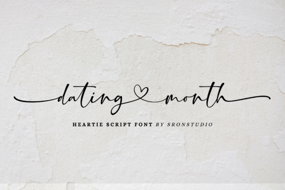 A Romantic Font Review: Testing Dating Month in Real Branding