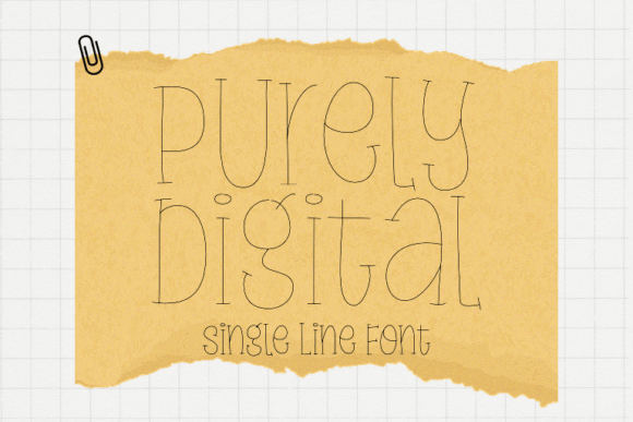 A Single-Line Font for Thoughtful Editorial Design