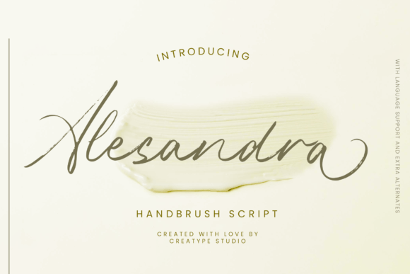 Alesandra: A Font for Modern Editorial Elegance