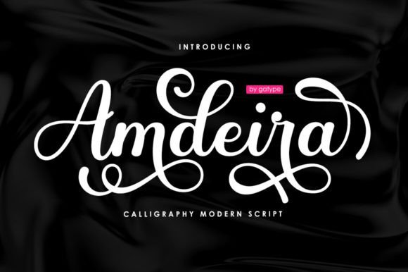 Amdeira: The Elegant Script Font for Business Branding