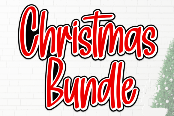 Christmas Bundle: A Festive Font for Editorial Charm