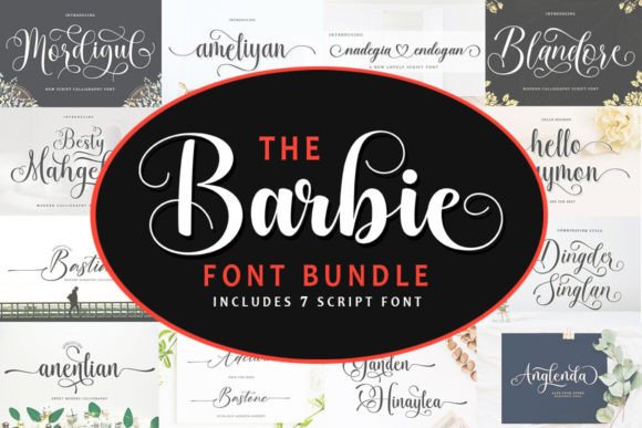 Elevate Your Brand Identity with The Barbie Bundle Font