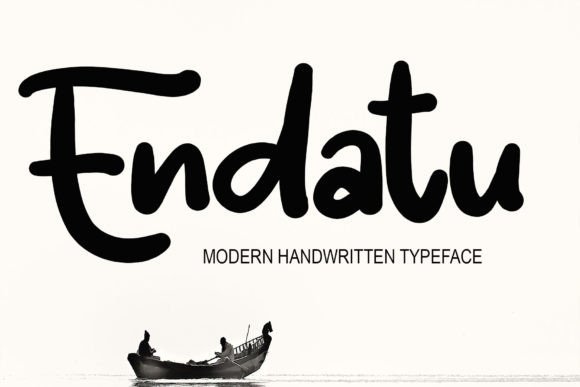 Endatu Font: A Digital Designer's Guide to a Modern Handwritten Typeface