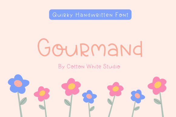 Gourmand is a Handwritten Font Designed for Digital Elegance