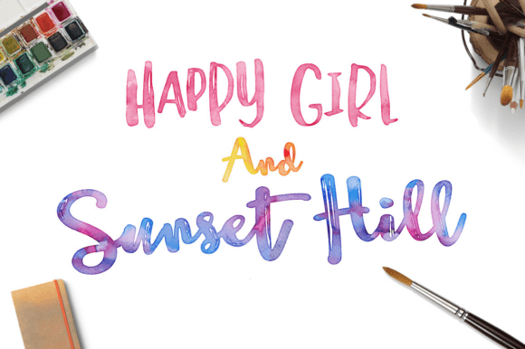 Happy Girl: The Script Font That Makes Your Campaign Message Feel Human