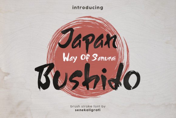 Japan Bushido: A Handwritten Font That Makes Your Brand Look Premium