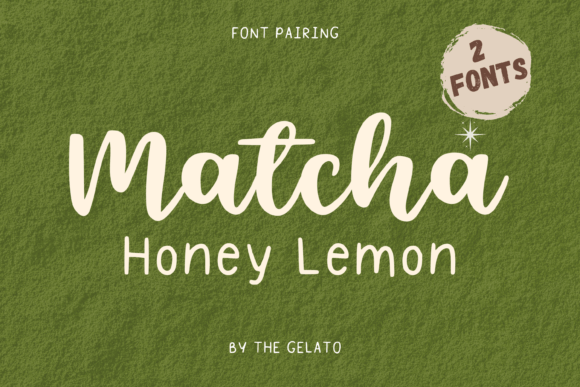 Matcha Honey Lemon: A Script Font That’s Fresh, Casual & Crafted