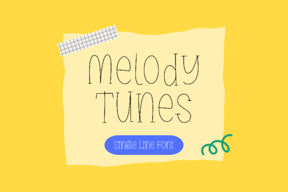 Melody Tunes: A Handwritten Font That Brings Your Craft to Life