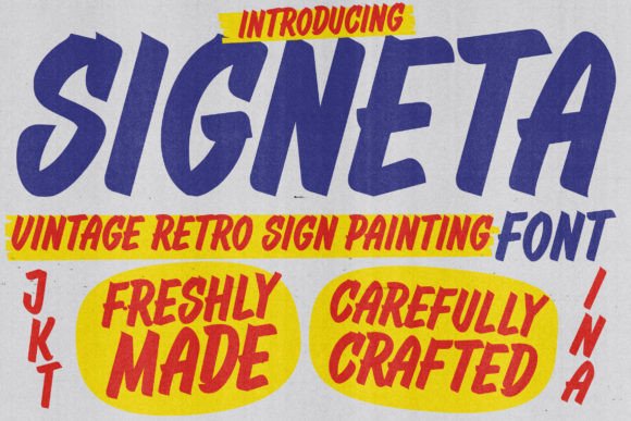 Signeta: A Vintage Script Font Made for Digital Design