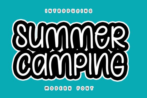 Summer Camping: A Relaxed Script Font for Modern Branding