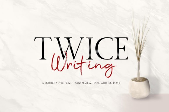 Twice Writing: A Marketing Designer's Review of a Strategic Font Duo